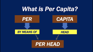 The median is the point where half the people earn more and half earn less. What Is Per Capita Definition And Examples Market Business News