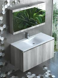 68 inch wide, sink on left side. Apollo 36 Inch Modern Wall Mounted Floating Bathroom Vanity A Touch Of Design