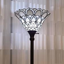 The romani blue table lamp features a gorgeous white ceramic body adorned with strokes of blue artfully painted throughout. Amora Lighting 72 In Tiffany Style Floor Lamp Am071fl14 The Home Depot