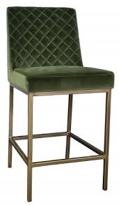 Home Bar Stools Kitchen Counter Stools Green Velvet Counter Stool With Bronze Gold Steel Frame R 1370 Counter Stools Green Bar Stools Velvet Stool