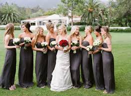 From The Archives Neutral Bridesmaids Dresses Are A Hot Trend Paperblog Neutral Bridesmaid Dresses Dark Grey Bridesmaid Dresses Grey Bridesmaid Dresses