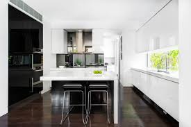 39 trendy and chic waterfall countertop ideas. Island Bench With Only One Side Waterfall Schulberg Demkiw Architects 1141 Pure White Kitchen Design Kitchen Inspirations Kitchen Remodel