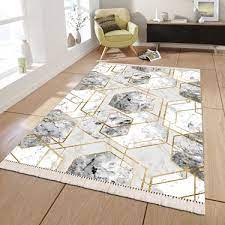 Birbirinden farklı model ve tasarımlar ile karşınıza çıkan halılar, dekorasyonunuzu hareketlendirmek amacıyla kullanacağınız parçalardan biri olarak biliniyor. Haliforum Yeni Desen Hali Marble Kaymaz Taban Ince Hs 271 40 Fiyati