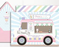 Ice Cream Party Printable Invitation In Retro Vintage Style For Girls Birthday Party This Listing Ice Cream Parlor Party Ice Cream Invitation Ice Cream Party