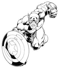Discover thanksgiving coloring pages that include fun images of turkeys, pilgrims, and food that your kids will love to color. Avengers Captain America Coloring Pages Coloring Home