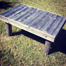 Table Made Of Old Fence Panel Old Fences Fence Panels Backyard Fences