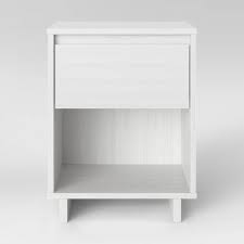Small nightstands table in teak wood mim roma 1960s ico parisi design aluminum. White Nightstands Bedside Tables Target