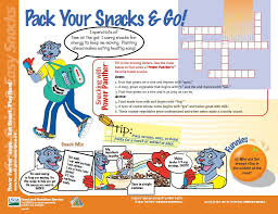 Pack Your Snacks And Go Keep Kids Healthy And Moving With Tips Puzzles Activities And Bookmarks That Gi Kids Nutrition Child Nutrition Program Healthy Kids