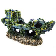 Penn Plax Sunken Ship Aquarium Decor In 2020 Fish Tank Supplies Aquarium Decor Aquarium Ornaments