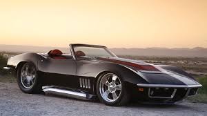 Corvette From The 1969 1969 Black Chevrolet Corvette Roadster Wallpaper Background Corvette Cars 1969 Corvette