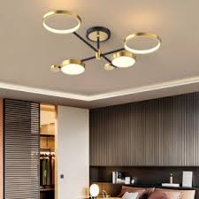 As the main type of lighting, ceiling lights are required in every room of your home, so it's important to choose a good quality ceiling light that is durable and has a superior finish. Semi Flush Ceiling Lights Homary Uk Bedroom