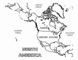 Click the american states map coloring pages to view printable version or color it online (compatible with ipad and android tablets). Free Printable North America Coloring Page Data Coloring Pages Cycle