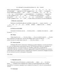 Primul în calitate de proprietar închiriez, iar al doilea în calitate de chiriaş iau în chirie imobilul/spatiul/apartamentului situat la adresa. Act Aditional La Contractul De Inchiriere Nr