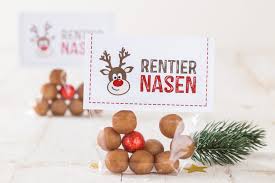 Hast du schon alle weihnachtsgeschenke gekauft? Lustige Marzipan Rentier Nasen Diy Weihnachtsgeschenk