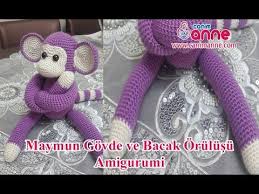 Orgu Oyuncak Maymun Yapilisi Amigurumi Merhabalar Arkadaslar Bu Hafta Sizler Ile Orgu Oyuncak Sevimli Maymun Yapilisini Anlatacagiz Maymunlar Amigurumi Orgu