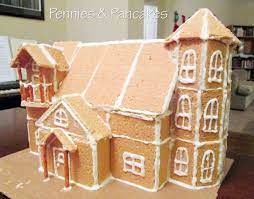Pennies Pancakes Gingerbread House Glue 0 48 Per Cup Graham Cracker Gingerbread House Gingerbread House Decorations Christmas Gingerbread House