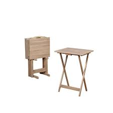 You'll find new or used products in tv trays on ebay. Linon Home Decor Gray Wood Tray Table Set Thd00466 The Home Depot
