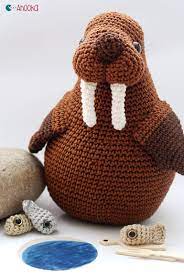 I Am The Walrus Goo Goo G Joob Crochet Amigurumi Ahookamigurumi In 2021 Knitted Stuffed Animals Crochet Teddy Bear Pattern Crochet Amigurumi Free Patterns