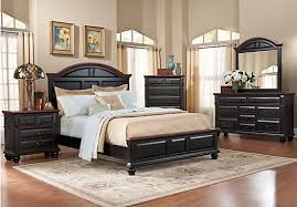 Picture Of Berkshire Lake Black 5 Pc King Panel Bedroom From Bedroom Sets Furniture Bedroom Sets Bedroom Furniture Sets Bedroom Sets Queen