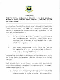 Berikut merupakan maklumat iklan kerja kosong yang ditawarkan. Pindaan Pengumuman