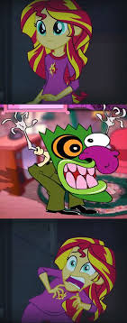 Check spelling or type a new query. 550910 Courage The Cowardly Dog Derpibooru Import Edit Equestria Girls Eustace Bagge Exploitable Meme Mask Meme Rainbow Rocks Safe Screencap Sunset Screamer Sunset Shimmer Twibooru