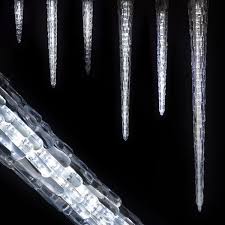 C7 Falling Icicle Cool White Led Christmas Light Bulbs Christmas Lights Etc Led Light Bulb Led Christmas Lights Light Bulb Candle