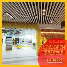 A few weeks ago i needed to go to mr diy desperately but while i was walking by the. Mr Diy Mr Diy Store Now Open Kl Eco City Mall Mark Facebook