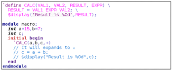 System Verilog Macro A Powerful Feature For Design Verification Projects