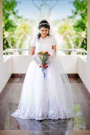 Wedding Bridal Outfits White Dress With Brilliant Jewelry And White Silver Shoes Album Weddin Christian Wedding Gowns Christian Wedding Dress Christian Bride