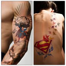 And it's safe to say that superman tattoo designs are perhaps one of the most popular tattoo themes out there. Superman Tattoo Superman Tattoos Marvel Tattoos Tattoos