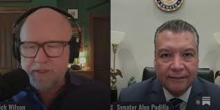 Rick & Senator Alex Padilla