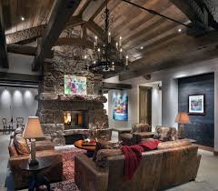 As previously mentioned, exposed brick is a classic appeal to have in an industrial living room, it adds a rustic touch while providing an irreplaceable form of an exposed element. Top 60 Best Rustic Living Room Ideas Vintage Interior Designs