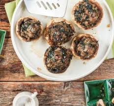 Gefullte Champignons Mit Spinat Hackfleisch Rezept Rezept Hackfleisch Rezept Gefullte Champignons Rezept Gefullte Champignons