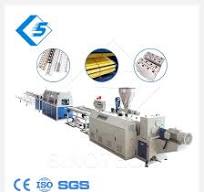 Plastic PVC WPC Door Frame Profile Manufacturing Production Line Extrusion  Making Machine UPVC Window-Blinds Profile Extruder