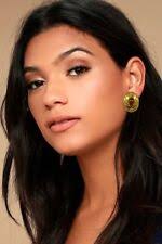 Amber Yellow Gold Fine Earrings for sale