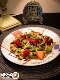 فوتشيني كريب بالصور من Marwa Al Janabi Recipe Food Fruit Fruit Salad