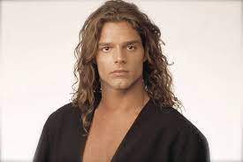 Can we give ricky martin an award for outstanding parenting? Younger Ricky Martin Gosh I Feel Long Haired Men World Facebook