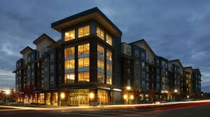 This is a residence hall that is towards the edge of campus. Gonzaga University Kennedy Apartments Spokane Wa Alsc Architects