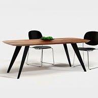 Esstisch Oval Nordic Holz Tisch Massivholz Akazie Massiv Design Exklusiv 160x90cm Esstisch Oval