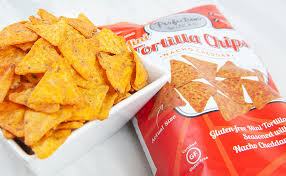 Amazon Com Perfection Snacks Gluten Free Mini Tortilla Chips Nacho Cheddar 7oz 3ct