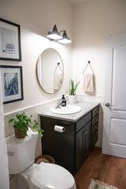 On average, remodeling a bathroom costs between $5,000 and $10,000. Diy Bathroom Makeover On A Budget Part 1 Chalk Paint Cabinets Flooring And New Fixtures