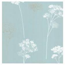Tesco Direct Dulux Meadowsweet Wallpaper Soft Teal Feature Wallpaper Dulux Wallpaper Dulux
