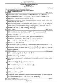 81 de elevi eliminati la proba obligatorie a profilului. Subiecte Bac 2018 Matematica Ce A Picat La M1 Mate Info M2 StiinÅ£e Ale Naturii M3 Tehnologic