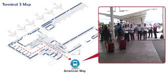 Cancun international airport consists of 4 passenger terminals: How To Find Us At Airport American Way Transfers
