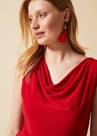 Jacqueline Cowl Neck Jumpsuit