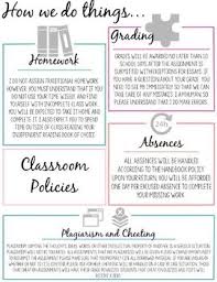 Infographic Creative Syllabus Templates In 2020 Syllabus Template Middle School Syllabus Syllabus