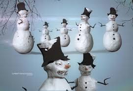 Snowman Creepy 3d Model Creepy Snowman 3d Model Character