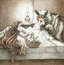 The Wolf That Fell In Love With Little Red Riding Hood Lyrics English Little Red Riding Hood With The Big Bad Wolf By Betsy Day Red Riding Hood Wolf Red Riding Hood Little Red Riding Hood