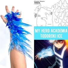 Cosplay Patterns My Hero Academia Diy Pdf Shoto Todoroki Ice Prop Pattern Download Icy Hot Digital File Costume Templates Easy Cosplay Todoroki Cosplay Cosplay