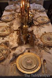 Golden Christmas Table Noel Dekorasyonlari Dekor Yilbasi Susleri